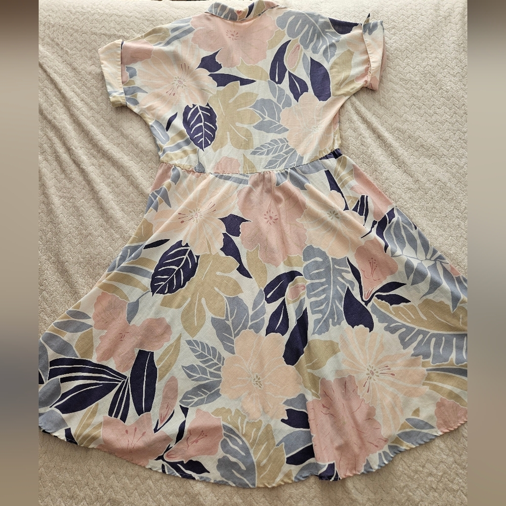 California 80s Vintage Midi Dress - Picture 13 of 15
